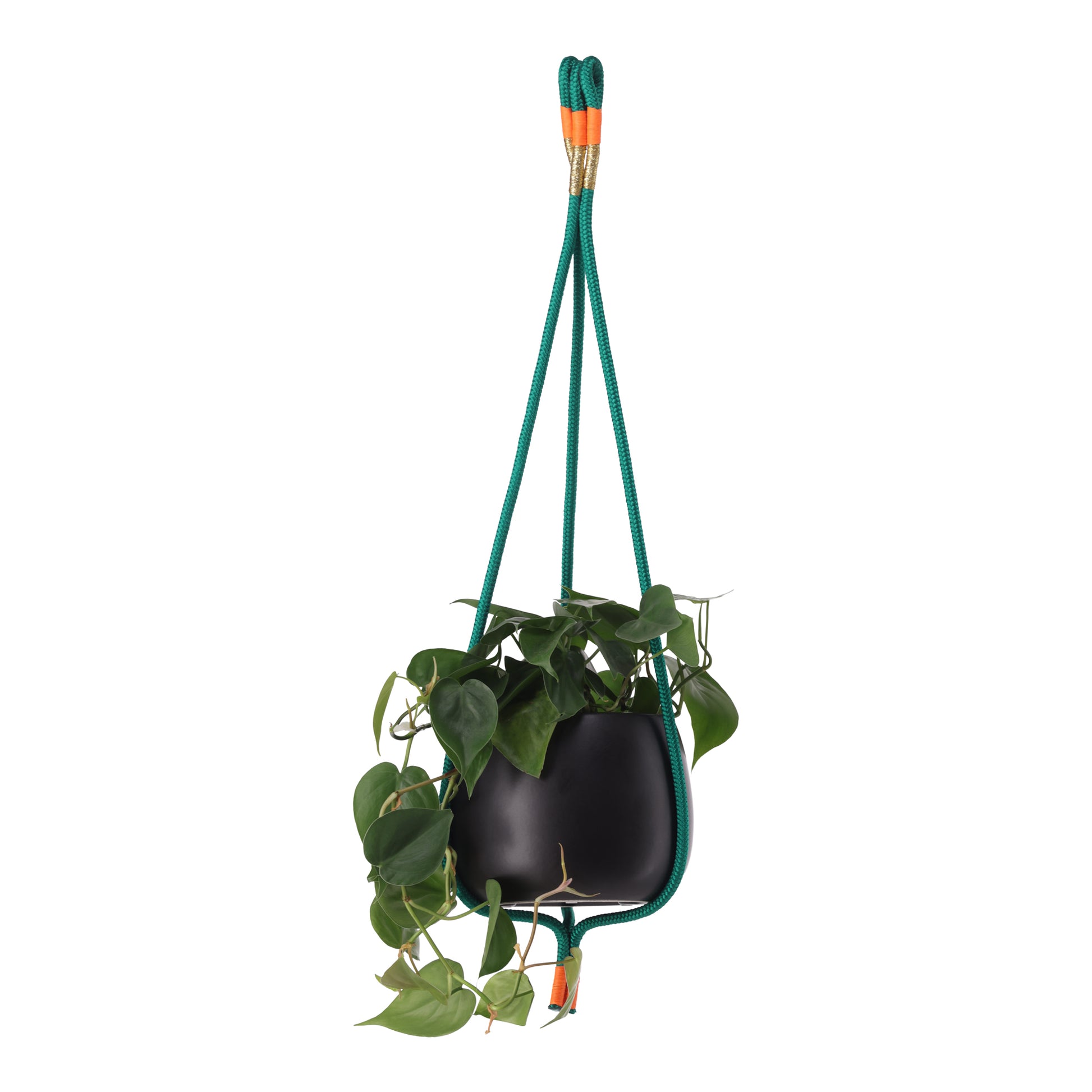 teal hanging planter Plant Hanger Teal – Jean Green